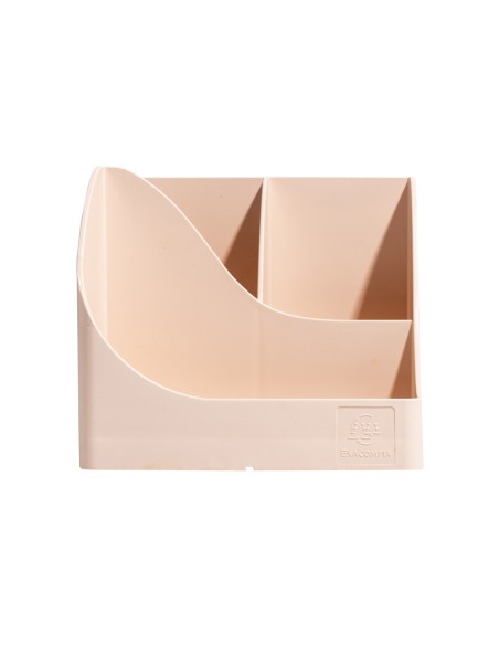 Organizador de sobremesa exacompta skandi color nude 155x119x109 mm