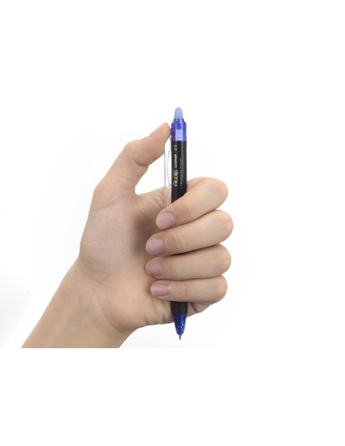 Boligrafo pilot frixion point clicker borrable 05 mm azul