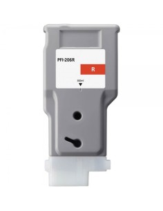Canon PFI206 Rojo Cartucho de Tinta Pigmentada Generico -...