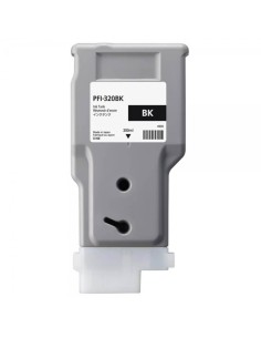 Canon PFI320 Negro Cartucho de Tinta Pigmentada Generico...