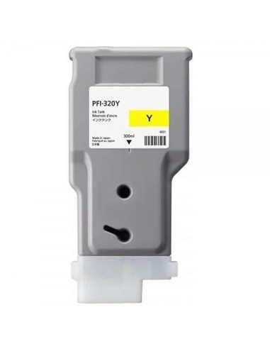 Canon PFI320 Amarillo Cartucho de Tinta Pigmentada Generico - Reemplaza 2893C001