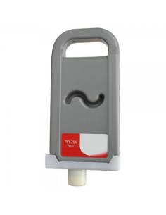 Canon PFI706 Rojo Cartucho de Tinta Pigmentada Generico -...