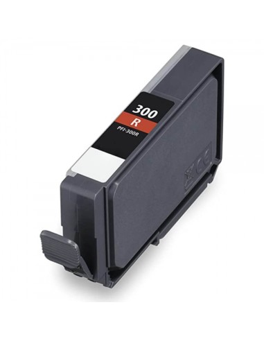 Canon PFI300 Rojo Cartucho de Tinta Pigmentada Generico - Reemplaza 4199C001/PFI300R