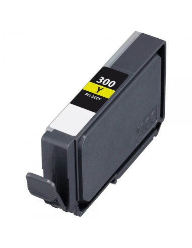 Canon PFI300 Amarillo Cartucho de Tinta Pigmentada Generico - Reemplaza 4196C001/PFI300Y