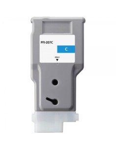 Canon PFI207 Cyan Cartucho de Tinta Generico - Reemplaza...