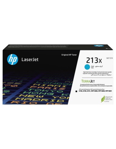 HP W2131X Cyan Cartucho de Toner Original - 213X