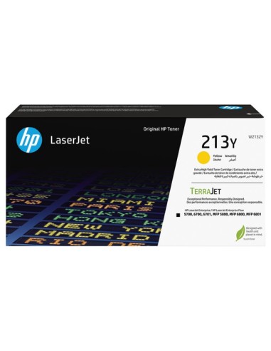 HP W2132Y Amarillo Cartucho de Toner Original - 213Y