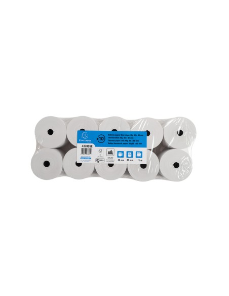 Rollo sumadora exacompta termico 80x80 mm 48 g m2 sin bpa