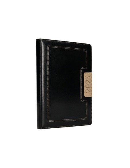 Agenda encuadernada liderpapel dorios 170 x 240 2025 dia pagina gris papel 70 gr