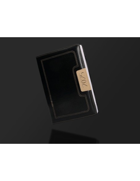 Agenda encuadernada liderpapel dorios a5 2025 dia pagina gris papel 70 gr