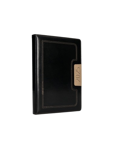 Agenda encuadernada liderpapel dorios a5 2025 dia pagina gris papel 70 gr