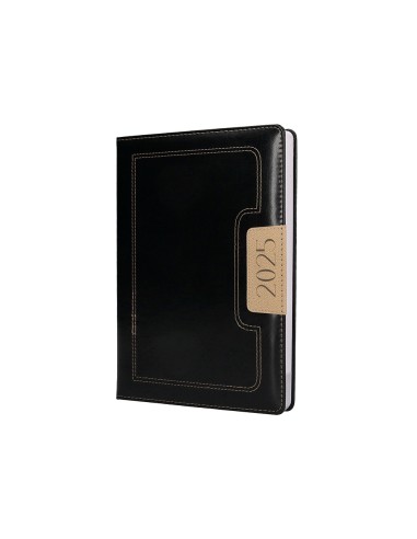 Agenda encuadernada liderpapel dorios a5 2025 dia pagina gris papel 70 gr