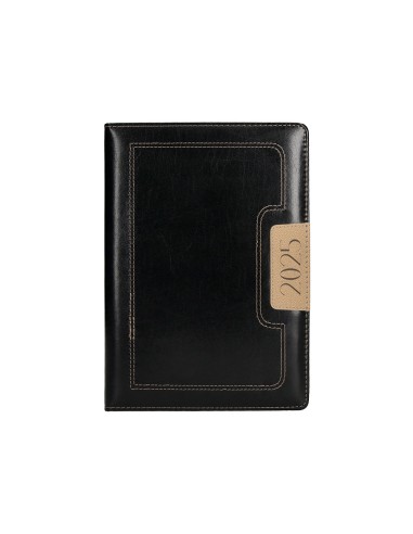 Agenda encuadernada liderpapel dorios a5 2025 dia pagina gris papel 70 gr