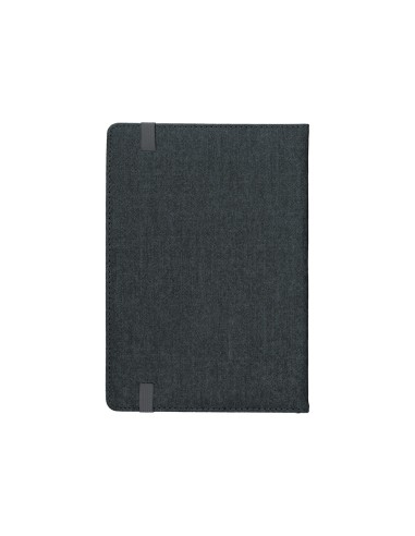 Agenda encuadernada liderpapel saria a5 2025 dia pagina color negro papel 70 gr