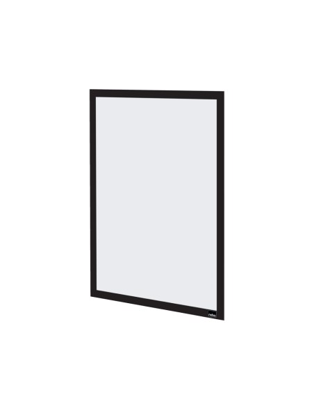 Marco porta anuncios nobo din a3 marco magnetico autoadhesivo color negro pack de 2 unidades