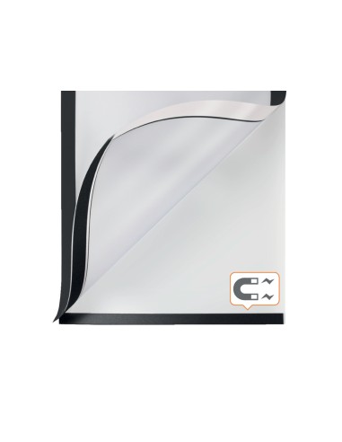 Marco porta anuncios nobo din a3 marco magnetico autoadhesivo color negro pack de 2 unidades