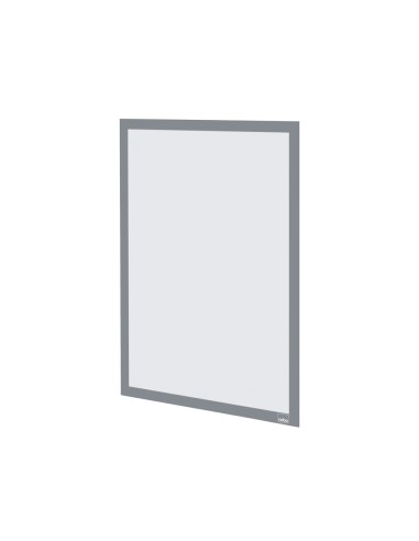 Marco porta anuncios nobo din a3 marco magnetico autoadhesivo color plata pack de 2 unidades