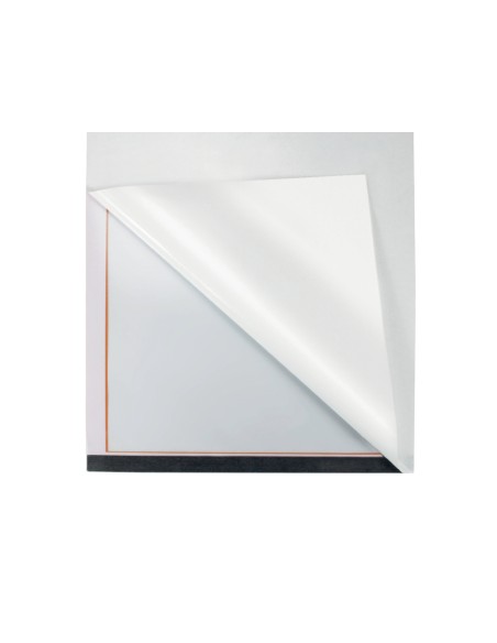 Marco porta anuncios nobo din a4 marco magnetico autoadhesivo color naranja pack de 2 unidades