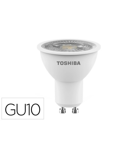 Bombilla led toshiba gu10 55w 3000k luz calida