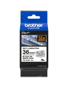 Brother TZeSL261 Cinta Autolaminada Original - Texto...