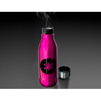 Botella portaliquidos antartik aluminio libre de bpa 550 ml color fucsia