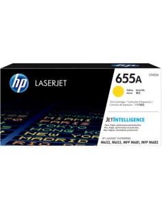 HP CF452A Amarillo Cartucho de Toner Original - 655A
