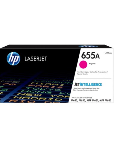 HP CF453A Magenta Cartucho de Toner Original - 655A