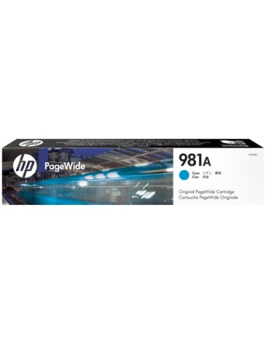 HP J3M68A Cyan Cartucho de Tinta Original - 981A