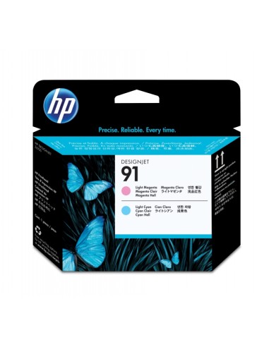 HP C9462A Magenta Claro y Cyan Claro Cabezal de Impresion Original - 91