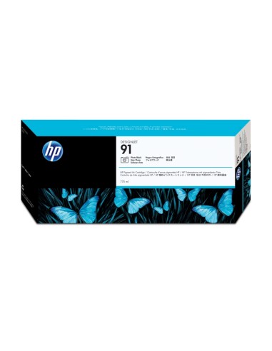 HP C9465A Negro Photo Cartucho de Tinta Original - 91