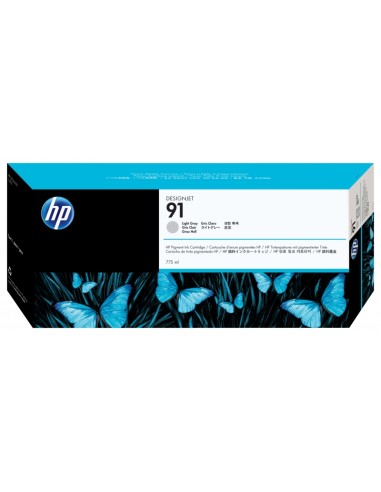 HP C9466A Gris Claro Cartucho de Tinta Original - 91