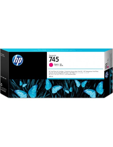 HP F9K01A Magenta Cartucho de Tinta Original - 745