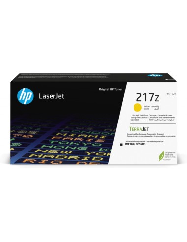 HP W2172Z Amarillo Cartucho de Toner Original - 217Z