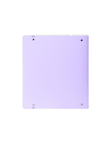 Carpeta con recambio safta din a4 cuadro 5 mm polipropileno foam 4 anillas 35mm lila