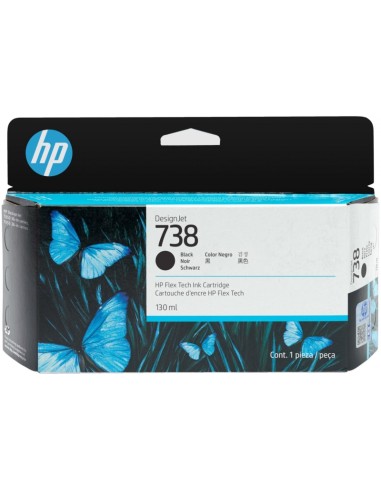 HP 498N4A Negro Cartucho de Tinta Original - 738