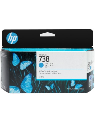 HP 498N5A Cyan Cartucho de Tinta Original - 738