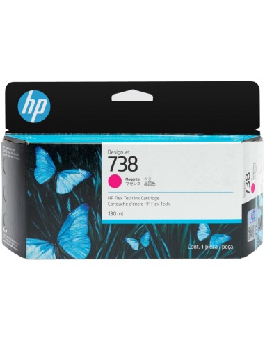 HP 498N6A Magenta Cartucho de Tinta Original - 738