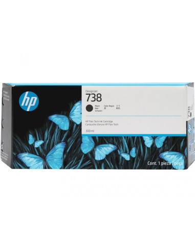 HP 498N8A Negro Cartucho de Tinta Original - 738