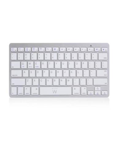 Ewent Teclado Bluetooth iOS/Android/Win Slim Plata