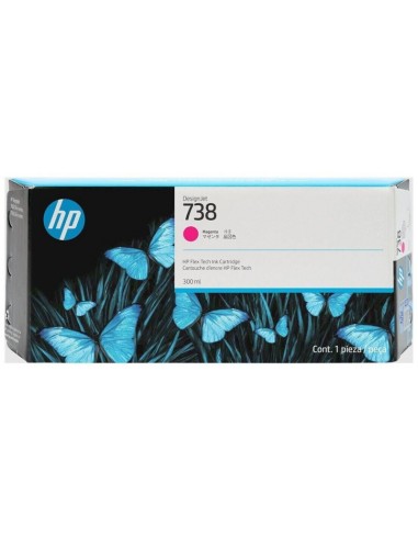 HP 676M7A Magenta Cartucho de Tinta Original - 738