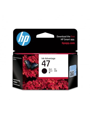 HP 6ZD21AE Negro Cartucho de Tinta Original - 47