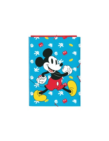 Carpeta safta gomas folio tres solapas mickey mouse fantastic 25x260x335 mm
