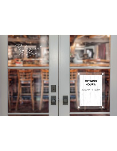 Marco porta anuncios nobo acrilico transparente mural removible din a4 sin marco 261x24x346 mm