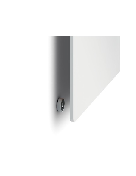 Pizarra blanca nobo modular sin marco acero magnetica 600x450 mm