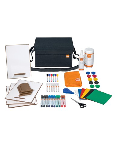 Bolsa kit de accesorios nobo para pizarra blanca 230x200x355 mm