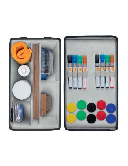 Bolsa kit de accesorios nobo para pizarra blanca 230x200x355 mm
