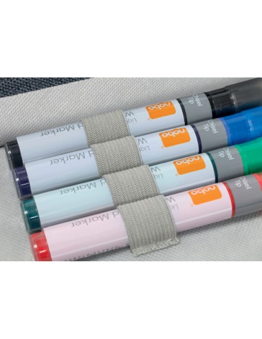 Bolsa kit de accesorios nobo para pizarra blanca 230x200x355 mm