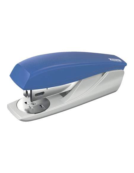 Grapadora petrus 210 reycle azul capacidad 25 hojas usa grapas 22 6