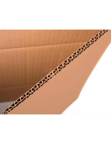 Caja para embalar q connect ultrarresistente regulable en altura carton canal doble 7 mmcolor kraft 350x325x280 mm Caja para embalar q connect ultrarresistente regulable en altura carton canal doble 7 mmcolor kraft 350x325x280 mm
