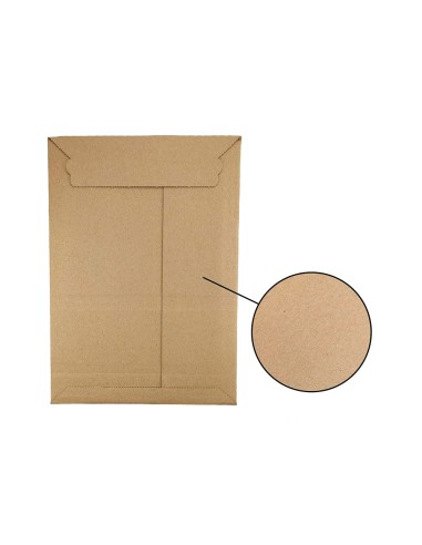 Sobre para envios q connect carton 100 reciclado y reciclable cierre autoadhesivo314x252x72 mm color kraft